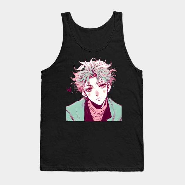 Anime Wonderland: Whimsical Art Prints Featuring Manga-Inspired Designs for Otaku Bliss! Tank Top by insaneLEDP